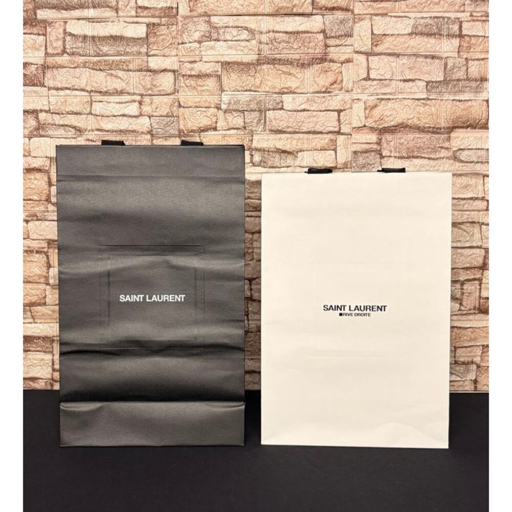 Saint Laurent Shopping Bag Lot of 2